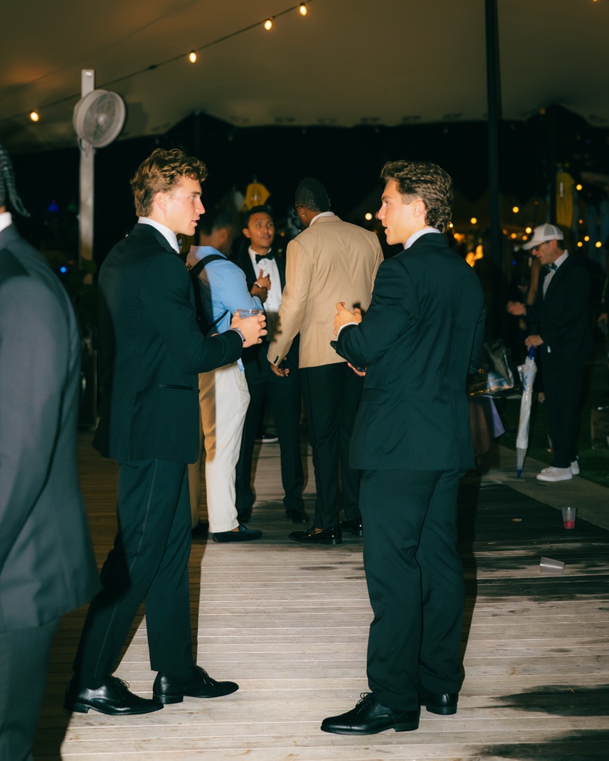 Founders under the tent at the Miami Beach NARTY